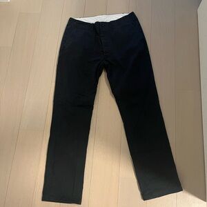 Buck Mason Black Chinos Versatile Cotton Blend